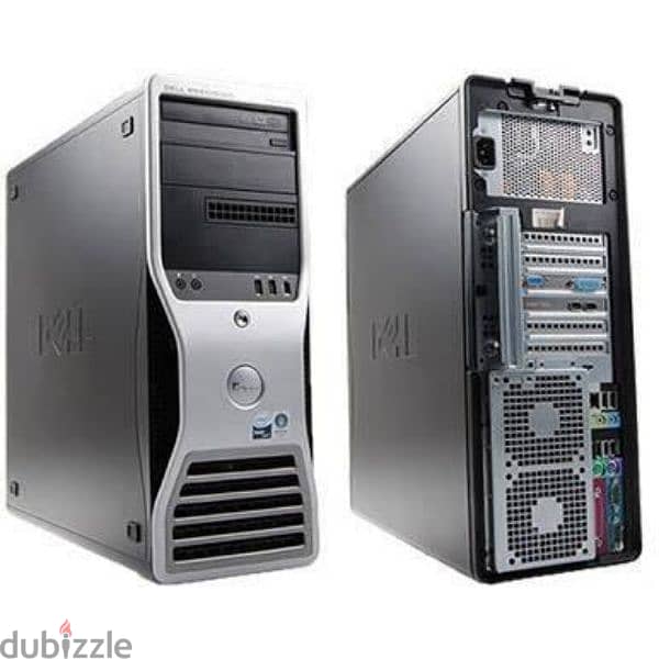 Dell Precision T5400 64bit جهاز كمبيوتر وركستيشن ديل 1