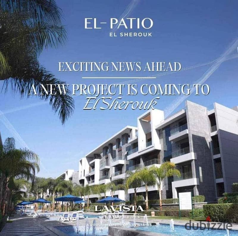 With 0% down payment, Own your fully finished apartment in El Patio Sola - El Sherouk 4