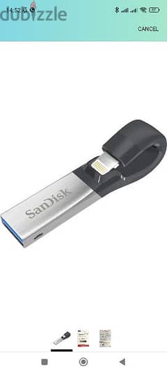 sandisk ixpand flash drive for I phone and iPad 64 GB used for sale