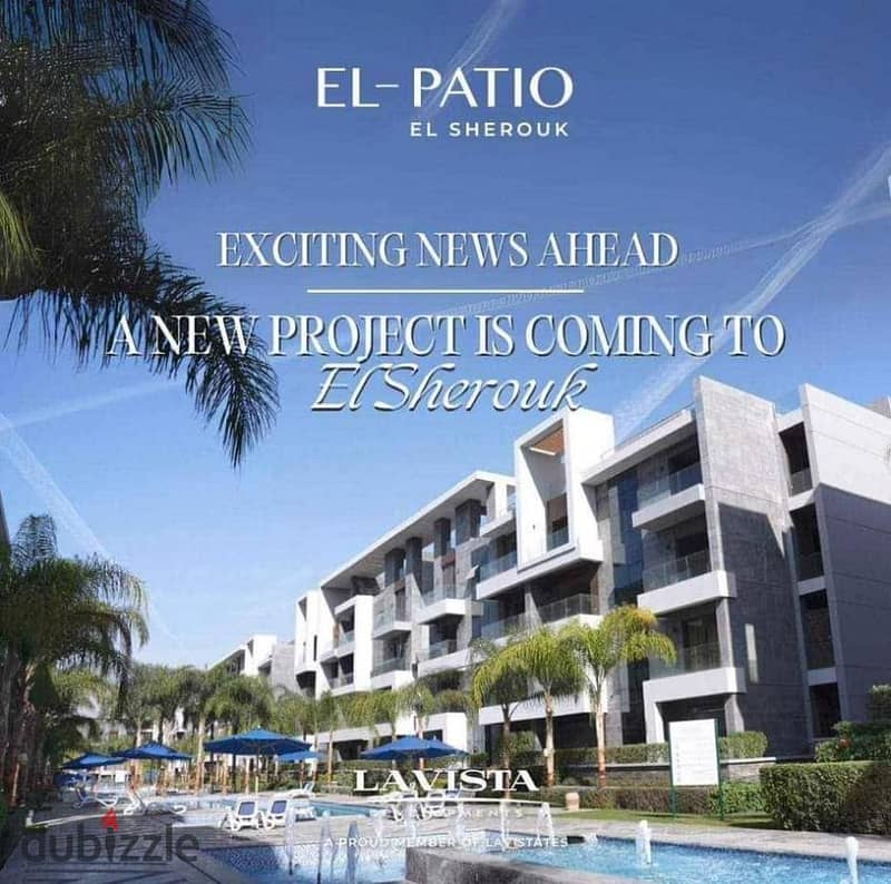 Buy your house With 0% down payment, Own your fully finished apartment in El Patio Sola - El Sherouk 3