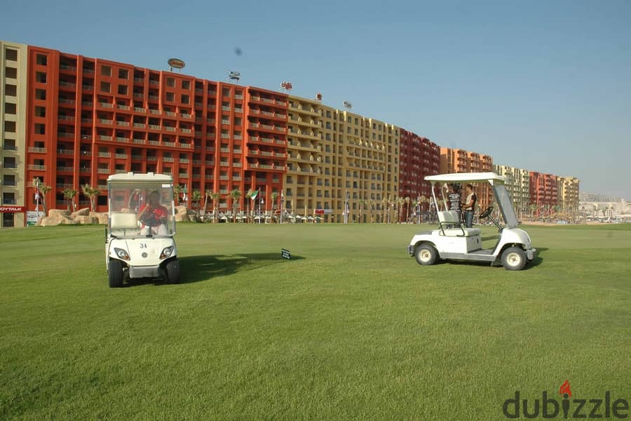 شاليه للبيع 60م + 27م حديقة الساحل الشمالي - Porto Golf Marina (مقدم: 178,000 ج) 6