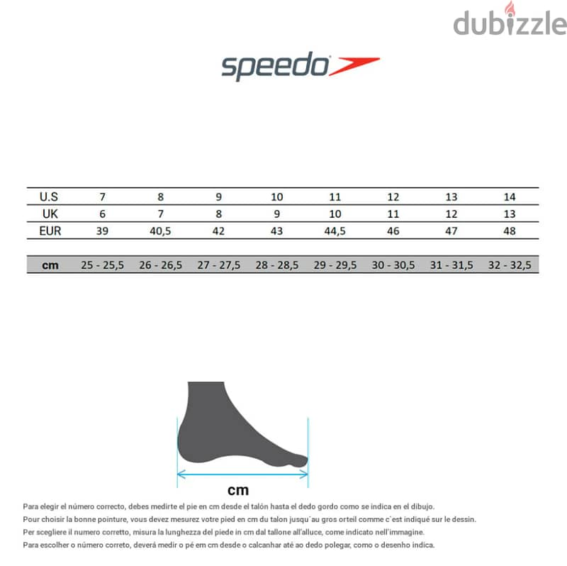 Speedo Zanpa shoes size EU 42 4