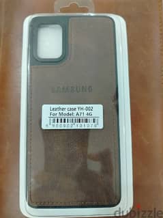 Cover Samsung A71 leather