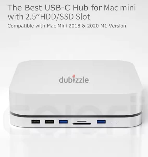 Hagibis USB C Hub with Hard Drive Type-C for Mac mini with 2.5 SATA 9