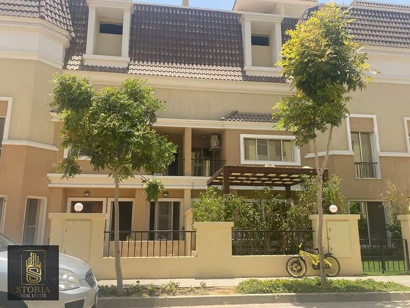 Villa for the price of an apartment next to Madinaty in New Cairo in installments in the “Sarai” Compound 1