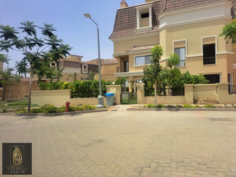 Villa for the price of an apartment next to Madinaty in New Cairo in installments in the “Sarai” Compound 3