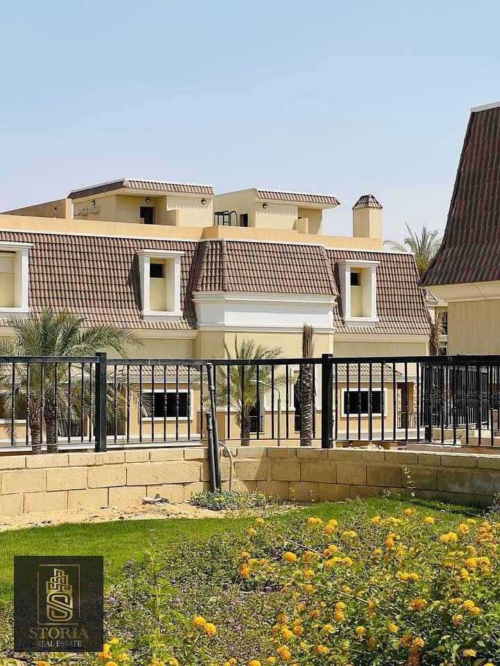 Villa for the price of an apartment next to Madinaty in New Cairo in installments in the “Sarai” Compound 5