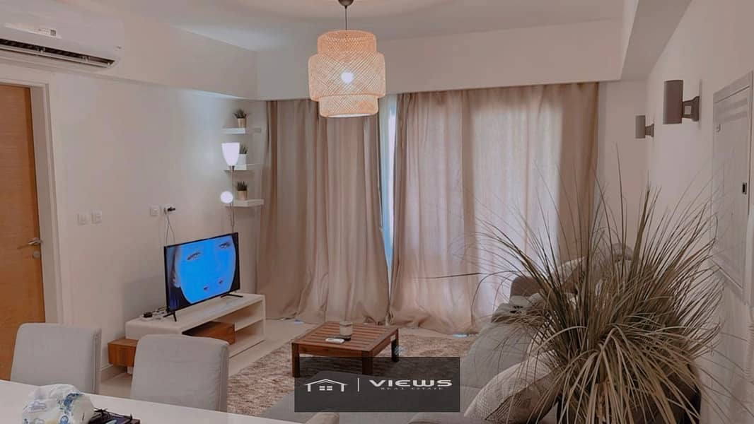 شاليه بجاردن للايجار اقل سعر في الماركت مباشر علي حمام السباحة مارينا مراسي Marassi Marina 1