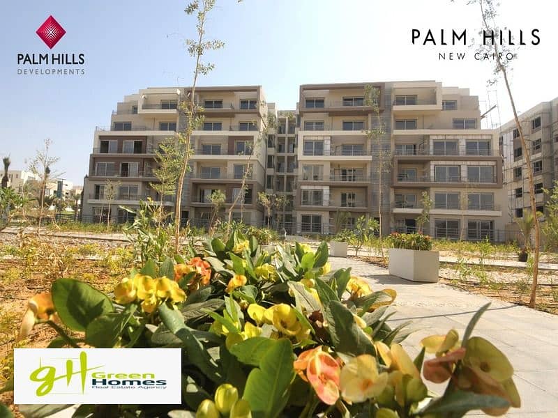 Apartment with landscape view for sale in Palm Hills New Cairo 4