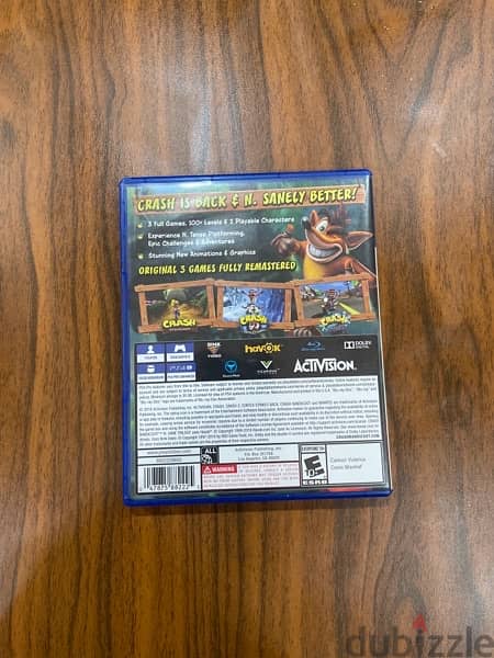 CRASH bandicoot N Sane Trilogy PS4 1