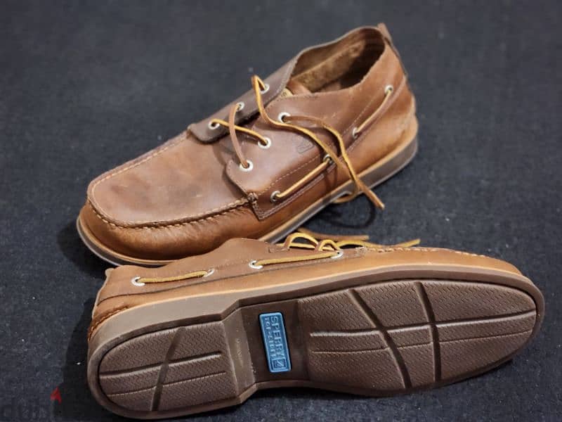 Genuine leather Sperry Boat shoes for men 3