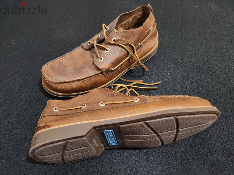 Genuine leather Sperry Boat shoes for men 5