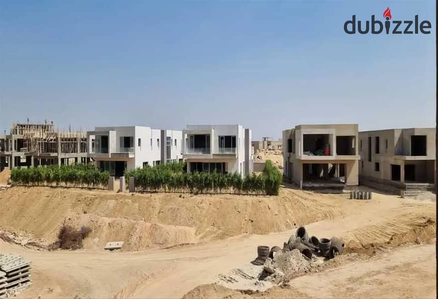 The last villa in Jules, next to New Giza, 8-year installments, 5 rooms, prime location 12