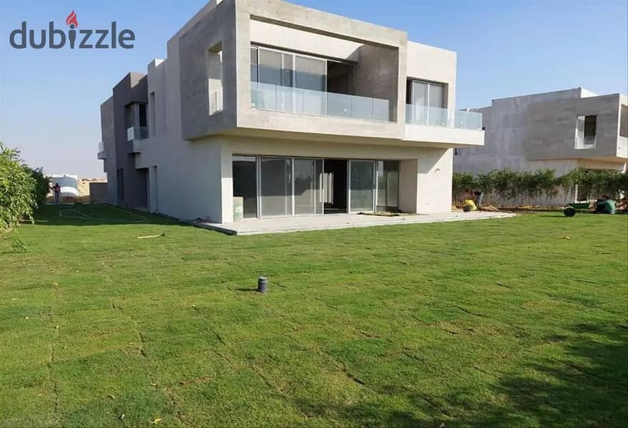 The last villa in Jules, next to New Giza, 8-year installments, 5 rooms, prime location 18