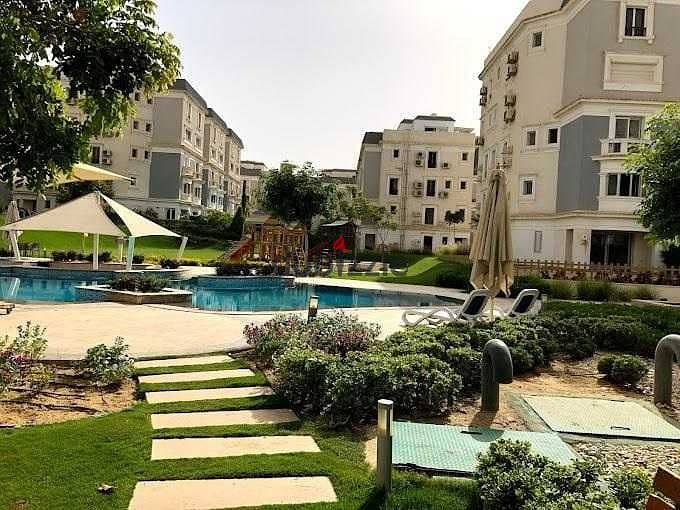 Apartment For sale in Mountain View Executive Residence view pool -5mins from AUC 5