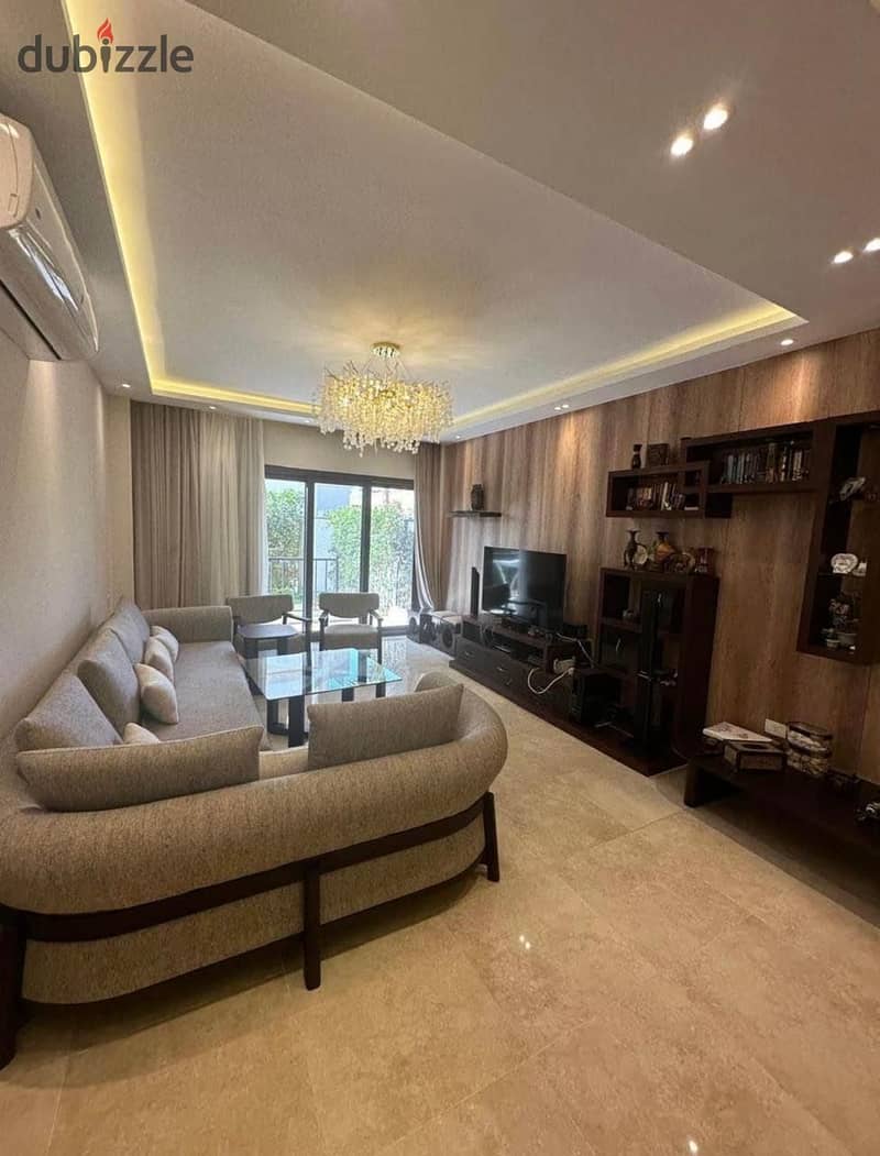 Ground floor apartment with immediate receipt, fully finished, for sale in Al Marasem Compound, Fifth Settlement, in installments over 8 years 4