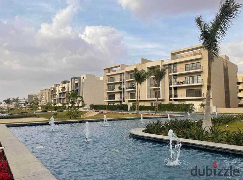 Ground floor apartment with immediate receipt, fully finished, for sale in Al Marasem Compound, Fifth Settlement, in installments over 8 years 6