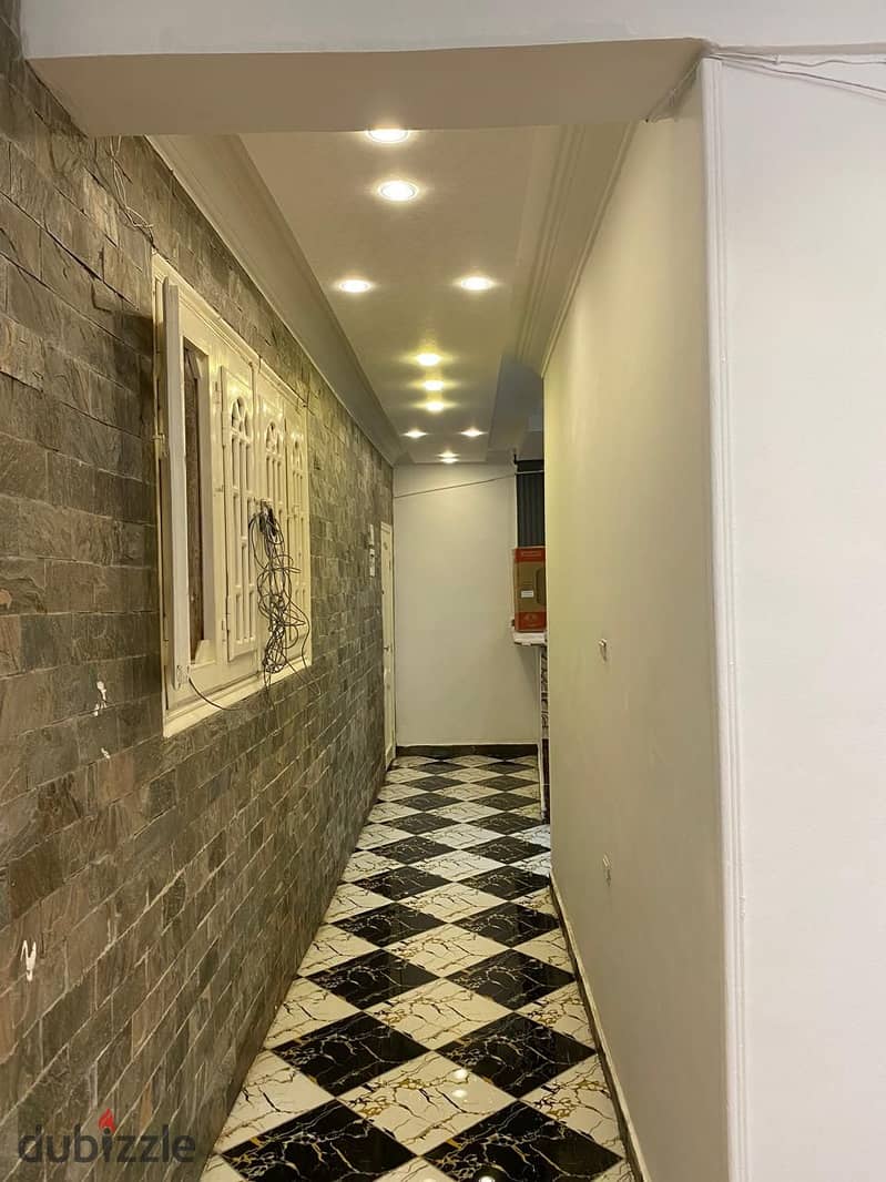 Basement for rent, residential, administrative, Banfsaj Compound, near Ahmed Shawky Axis and the Ninetieth    With private entrance 19