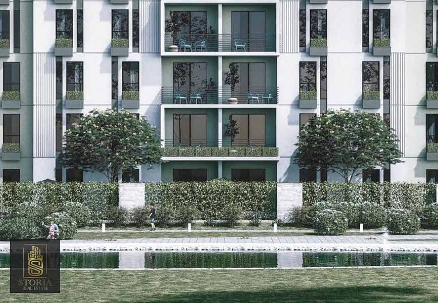 Apartment 170 m with a garden on Al-Saeqa Street, Sheraton, near City Center Almaza, interest-free installments 9