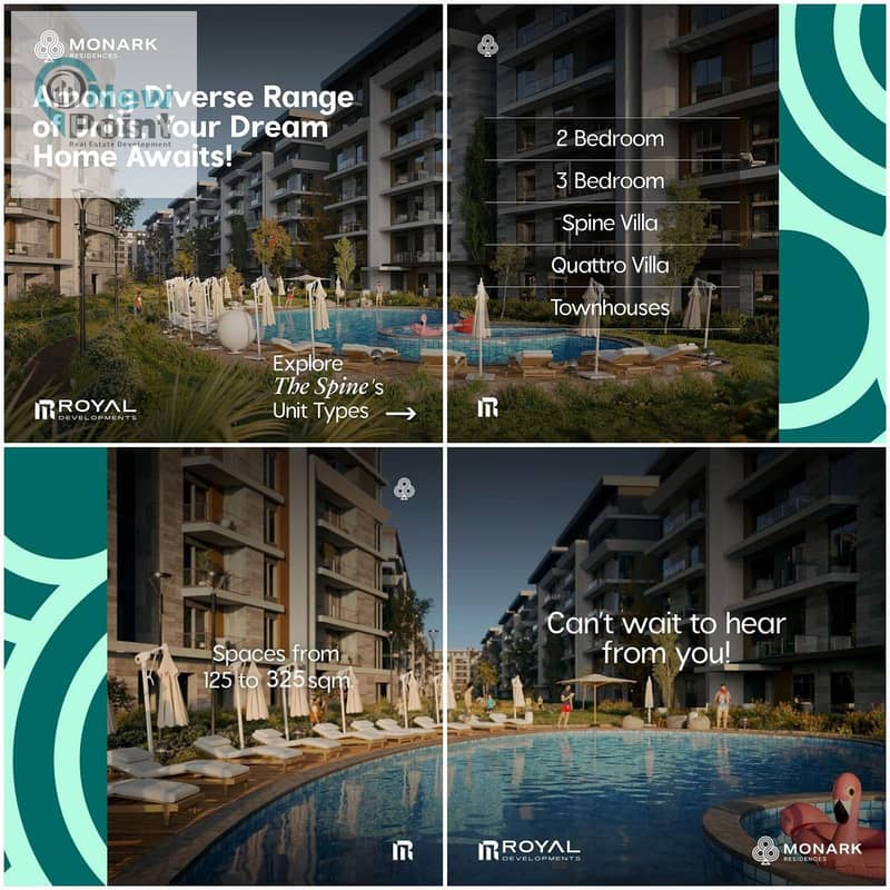 Receive your apartment in Monark Mostakbal City Compound 1