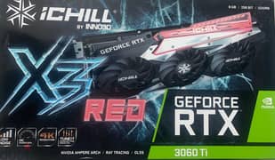 كارت شاشه RTX 3060 Ti ICHILL X3 RED  8GB GDDR6