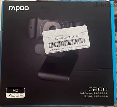 Rapoo C200 Webcam HD 720P (brand new)