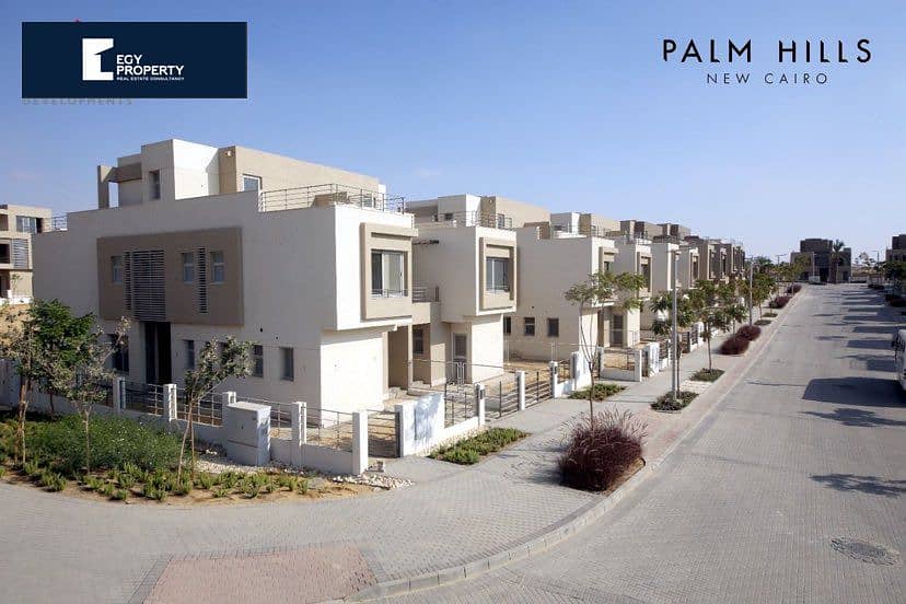 Upgrade your living in Palm Hills New Cairo fully finished apartment and Pay over 8 years with lowest down payment 5