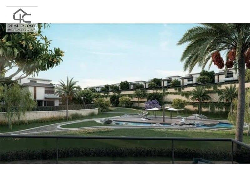 The lowest total in the market duplex 310 m with down payment and installments in Tilal East Compound, El Tagamoa 2