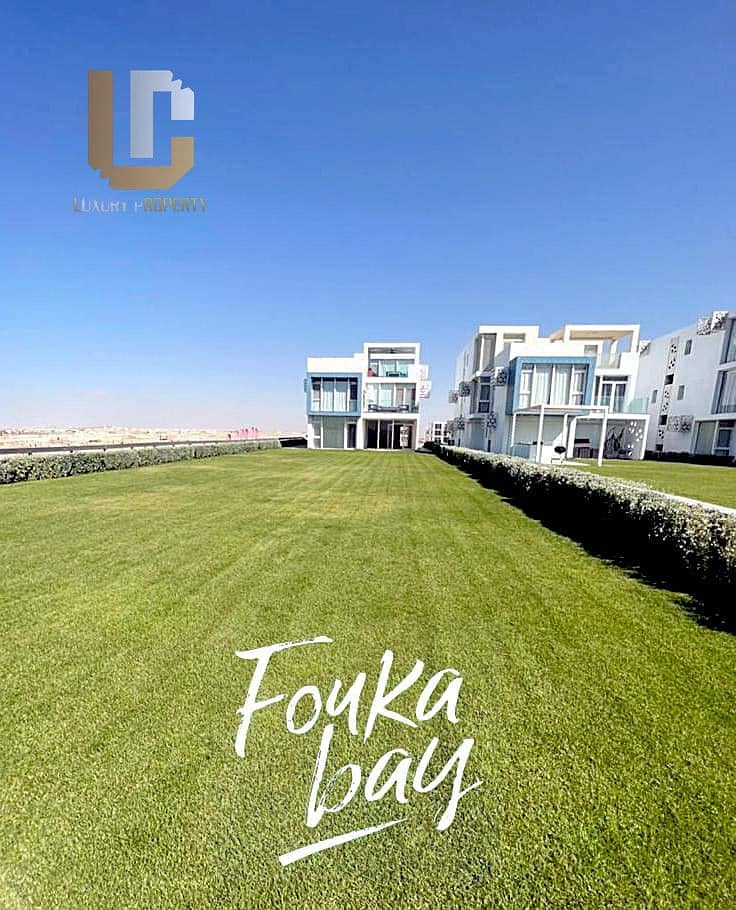 Garden Duplex Reslae Fouka Bay less than developer price's Duplex for Sale Installments Over 2028 Prime Location Fouka Bay by Tatweer Misr North Coast 8