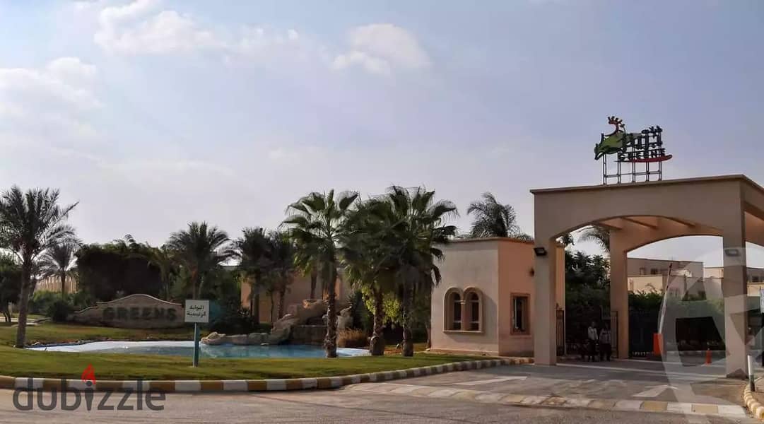 Twin House 303 Sqm Greens Compound El Sheikh Zayed View lake and Landscape 7