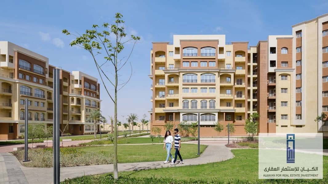 The opportunity of a lifetime (with 0% down payment and 10 years installments). . Apartment 140m for sale in October Gardens at RIVER RESIDENCE 3