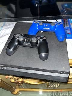 ps4 slim 1 tera with 2 original consoles