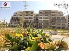 under market price for sale  apartment with garden  in palm hills new cairo compound  special view lake fully finished super lux with installment. . . .