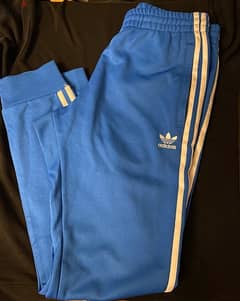 Adidas originals 3 stripes blue sweatpants