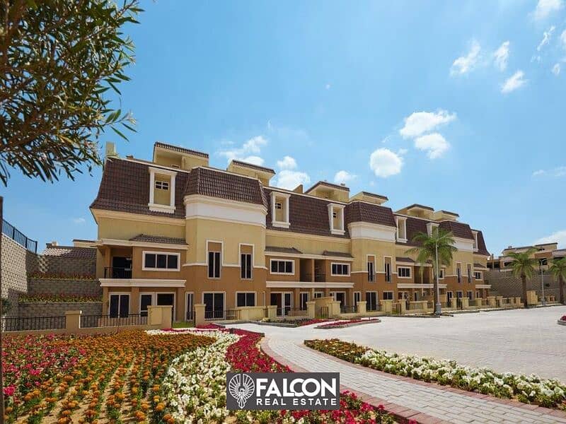 Ground floor villa + first floor + roof at the price of an apartment for sale in installments over the longest payment period with a 10% down payment 1