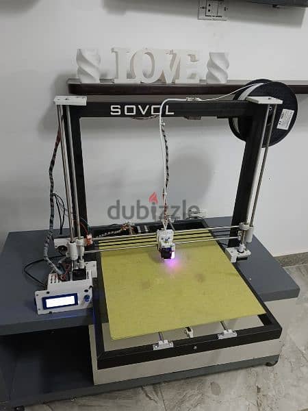 3d printer 40*40*40 شاسيه معدن 4