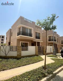 For sale, the last townhouse in a prime location in the last phases of TAJ CITY compound, in installments 0