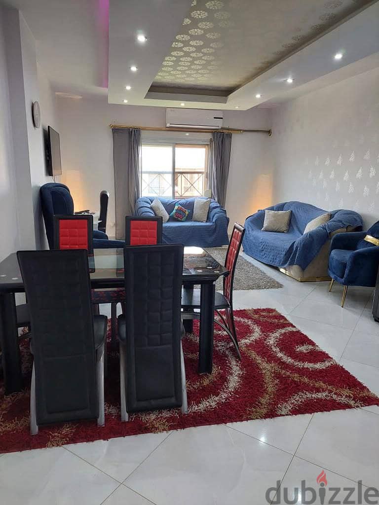 شقة للإيجار المفروش في الرحاب | A Fully-furnished apartment in Rehab 1