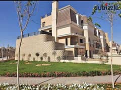 S villa 212 sqm with a 42% discount, ready for inspection, in Compound - Saray - New Cairo 0