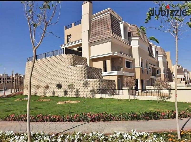 S villa 212 sqm with a 42% discount, ready for inspection, in Compound - Saray - New Cairo 0