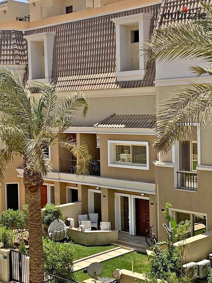 S villa 212 sqm with a 42% discount, ready for inspection, in Compound - Saray - New Cairo 1