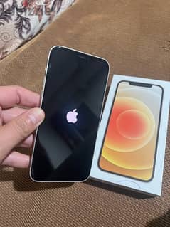 موبايل iPhone 12 مساحه ١٢٨ بطاريه ٩١٪؜ كرتونه عربي انجليزي حاله الزيرو