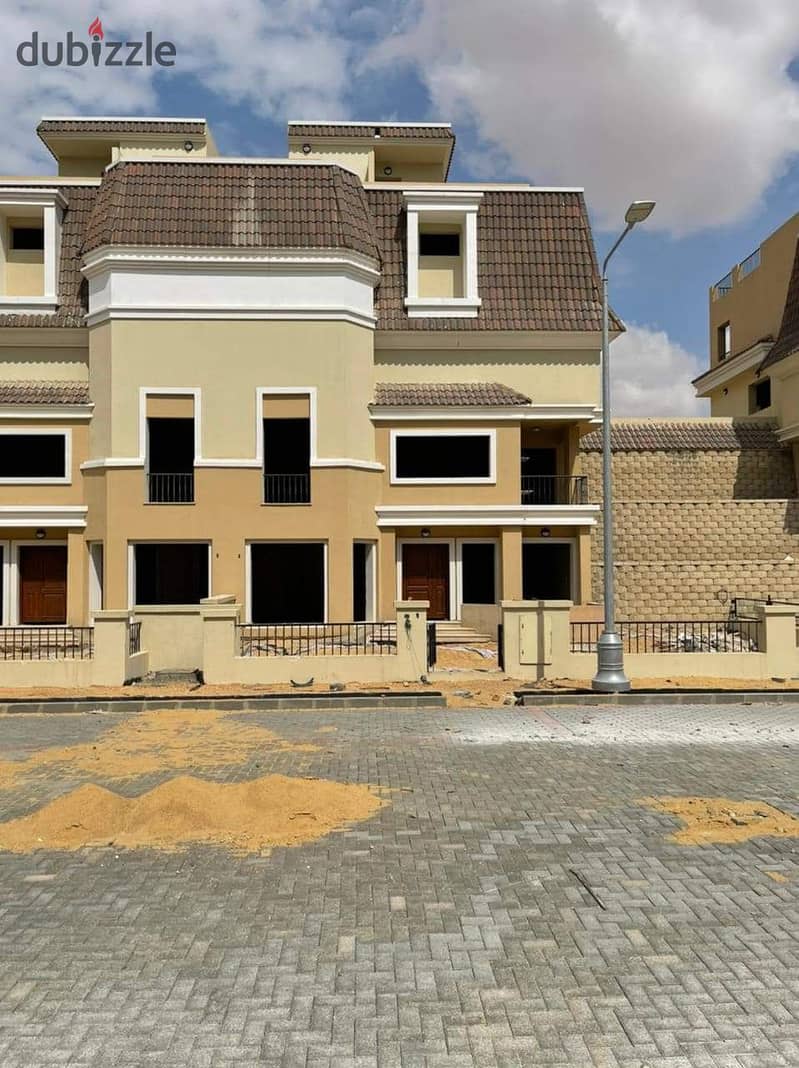 S Villa for sale in The Butterfly Compound, villas only, prime location on Al Amal Axis, next to Sarai, with a 42% discount for a limited period 6