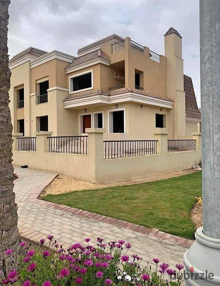 S Villa for sale in The Butterfly Compound, villas only, prime location on Al Amal Axis, next to Sarai, with a 42% discount for a limited period 7