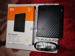 WD 2TB Passport Portable HDD