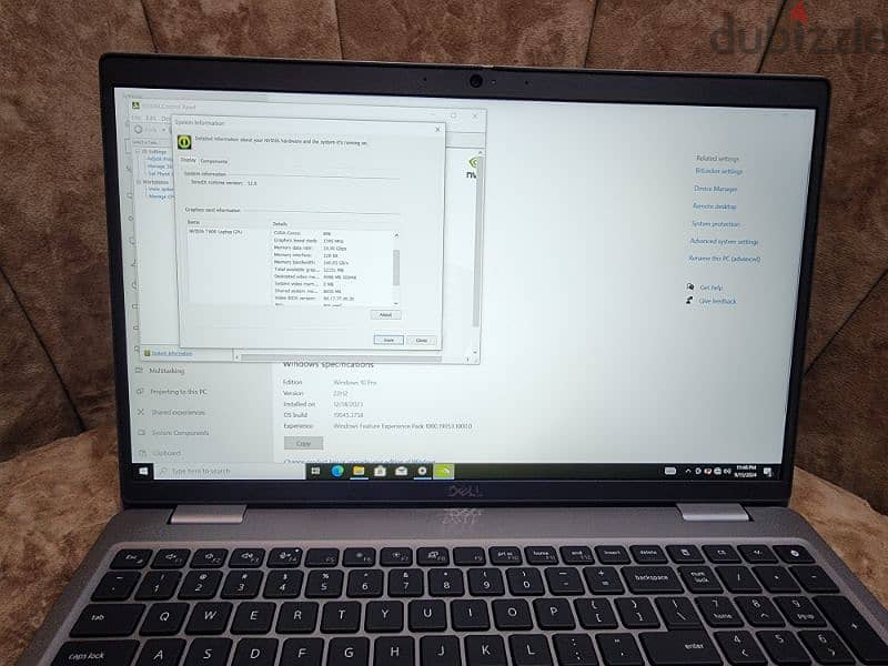 Dell precision 3561 i7 11850H 6