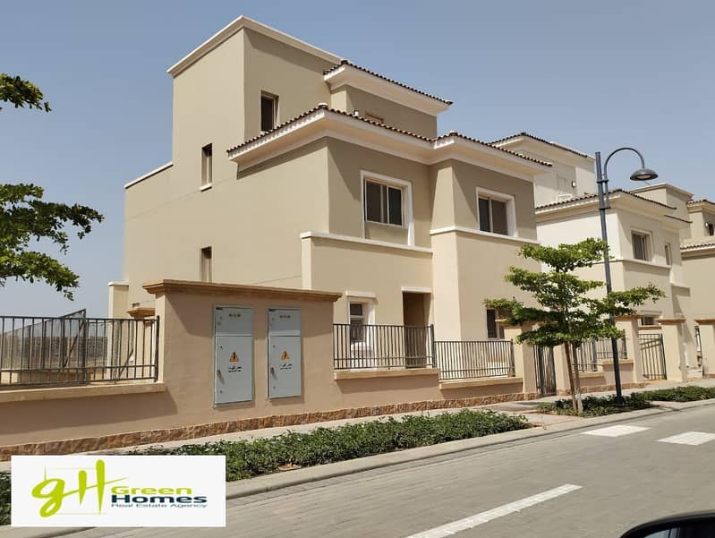 Stand alone Villa For rent View land scape at Uptown Cairo Mokattam |  Emaar 3