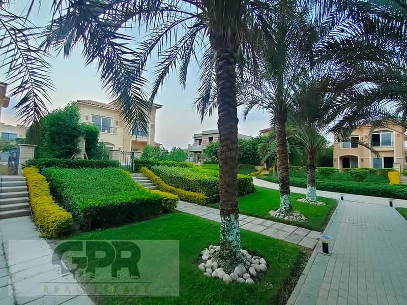 Stone Park Katameya New Cairo   توين فيلا للبيع في ستون بارك القطامية التجمع الخامس 348م باقساط 0