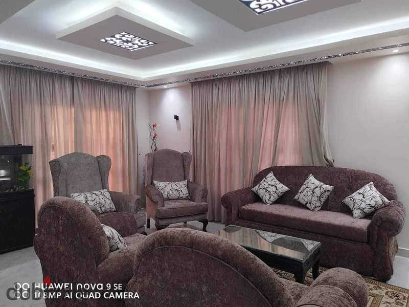 For rent furnished apartment first use 170 m 3 room 2 bathrooms with 25 k only 5