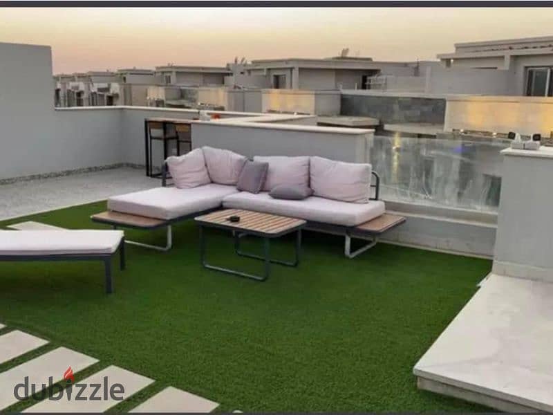 Triplex for sale in front of Cairo Airport, 3 floors and a roof 0